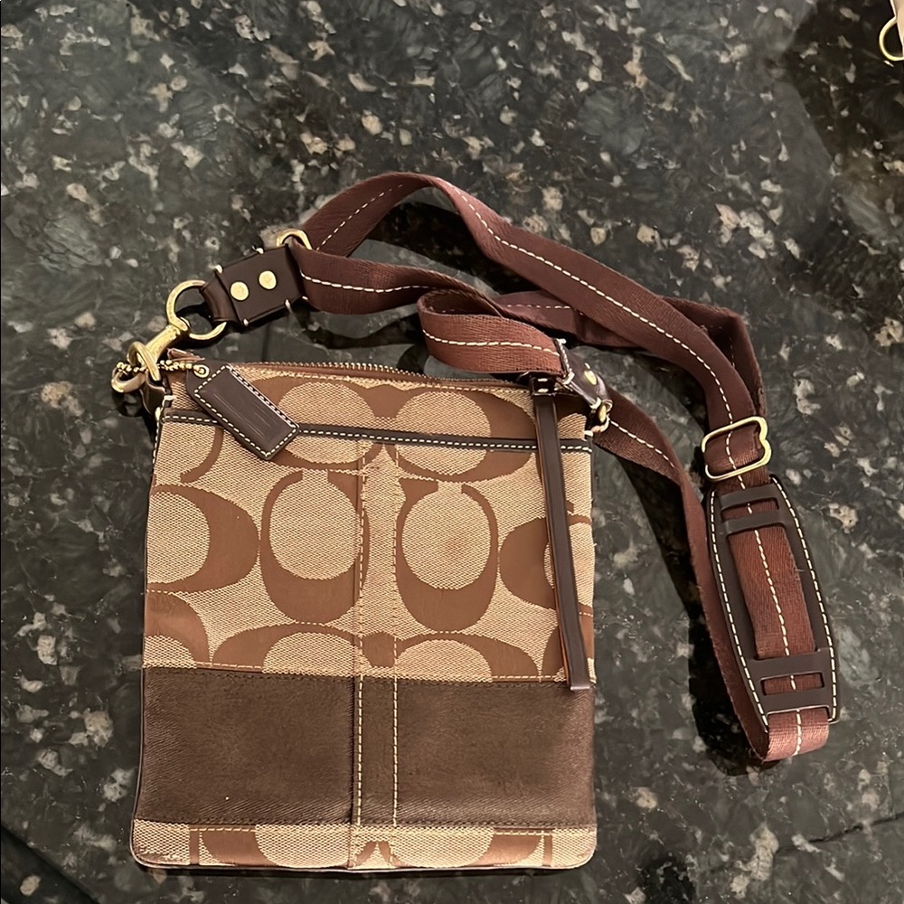 Coach Brown Crossbody Bag